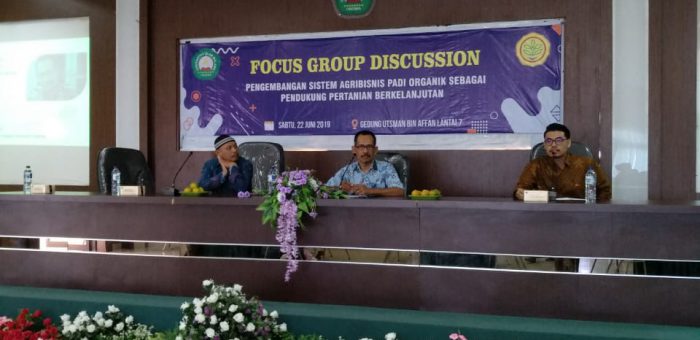 Fakultas Pertanian mengadakan Focus Group Discussion dengan Perhimpunan Petani Organik se-Malang Raya
