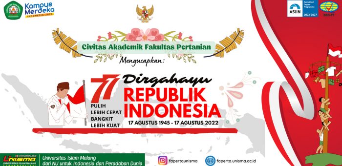 Dirgahayu 77 Tahun Republik Indonesia, Indonesia Pulih Indonesia Bangkit