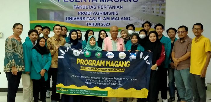 Prodi Agribisnis Menggandeng Alumni untuk Meningkatkan Kompetensi melalui Magang
